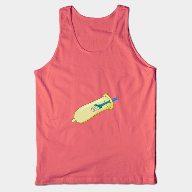Internet Protection For Nerds Tank Top by artmellows